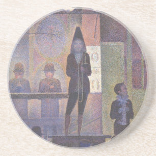 Porta-copos De Arenito Sideshow do Circo de Georges Seurat, Arte Antiga