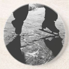 Porta-copos De Arenito Silhueta dos skates