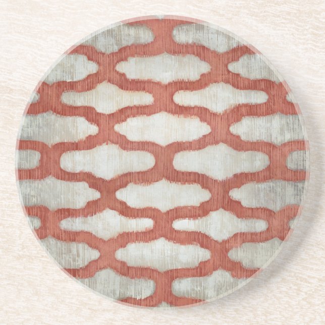 Porta-copos De Arenito Simetria de Espectro VI (Frente)