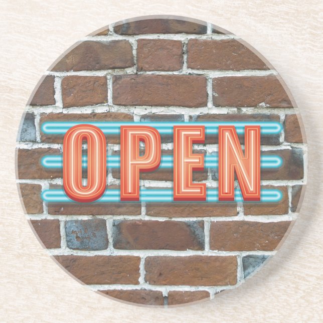 PORTA-COPOS DE ARENITO SINAL ABERTO (Frente)