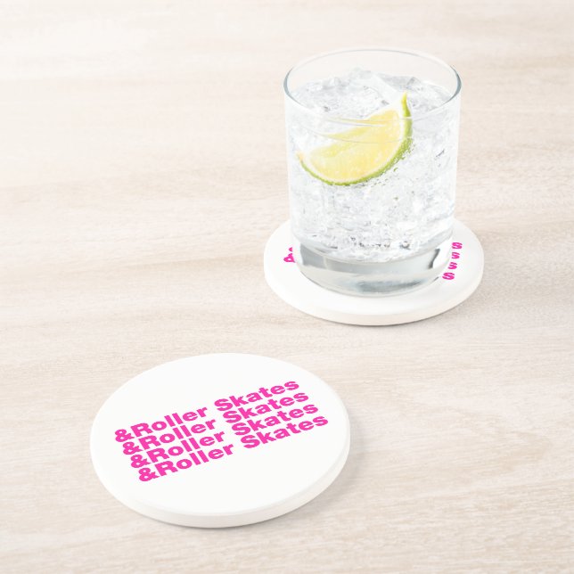 Porta-copos De Arenito skates do & Roller (Lateral)