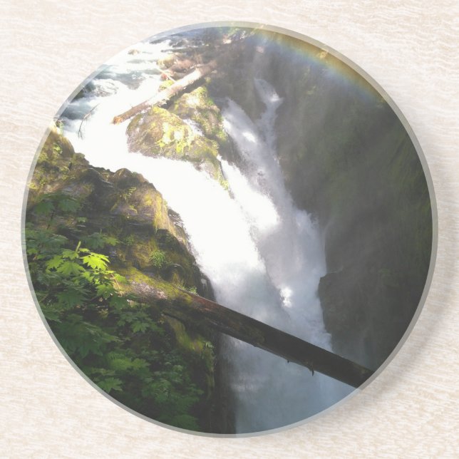 Porta-copos De Arenito Sol Duc Cai Olimpiadas Azulejo da Praça Nacional (Frente)