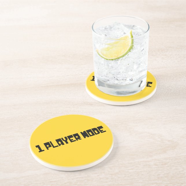 Porta-copos De Arenito Solteiro / Modo de Reprodutor Único (Lateral)