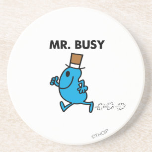 Porta-copos De Arenito Sr. Ocupado Running Rápido