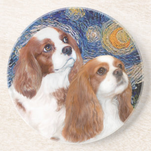 Porta-copos De Arenito Starry Night - Dois Cavaleiros Blenheim