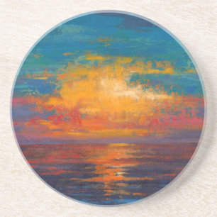 Porta-copos De Arenito Sun Down II