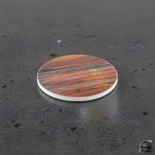 Porta-copos De Arenito Sunset 3