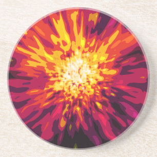 Porta-copos De Arenito Supernova Blast