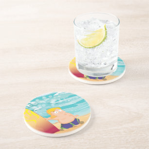 Porta-copos De Arenito Surfer