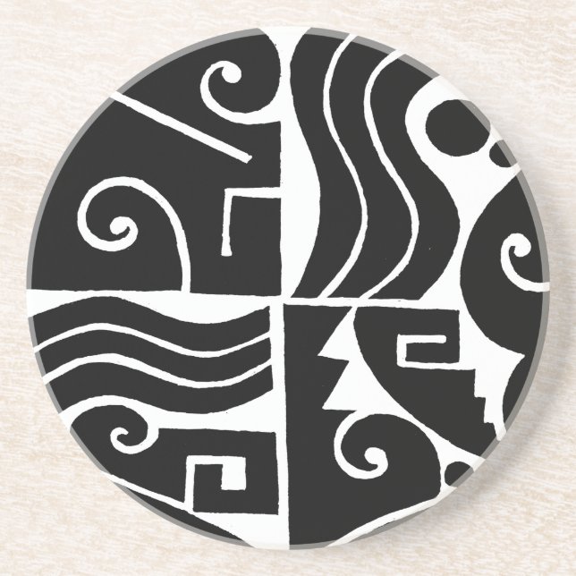 Porta-copos De Arenito Tartaruga do Sudoeste (Frente)