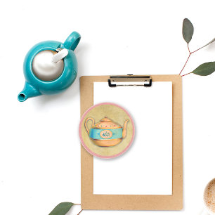 Porta-copos De Arenito Tea Kettle Inglês