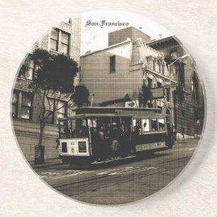 Porta-copos De Arenito Teleférico de San Francisco