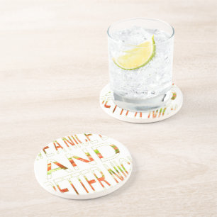 Porta-copos De Arenito Tenha um belo dia