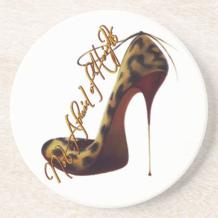 Porta-copos De Arenito Tres Chic High Heel Design