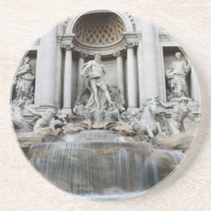 Porta-copos De Arenito Trevi Fountain Roma