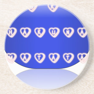 Porta-copos De Arenito UK HAKUNA MATATA SEMPRE.png