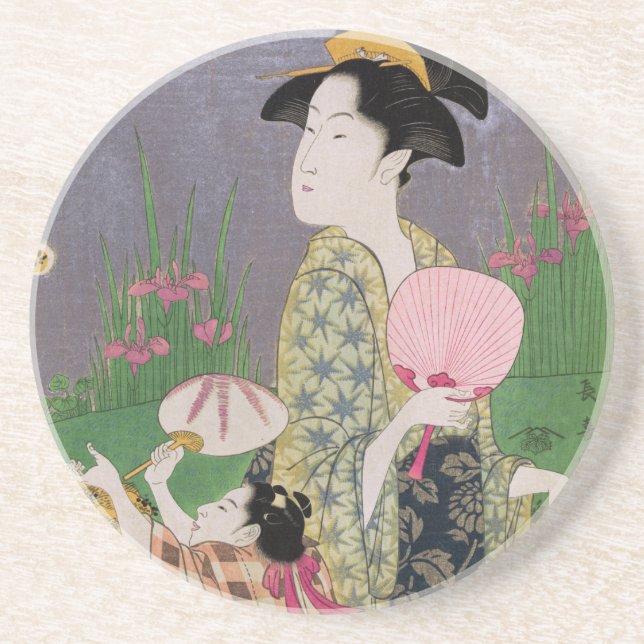 Porta-copos De Arenito Vaga-lume (Frente)