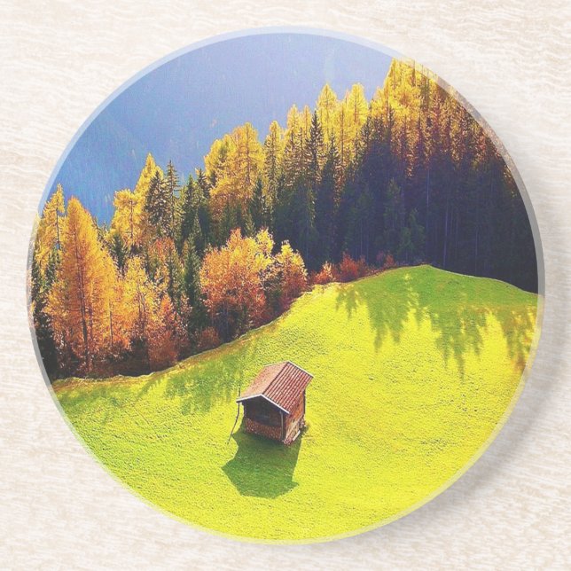 Porta-copos De Arenito Vale Verde (Frente)