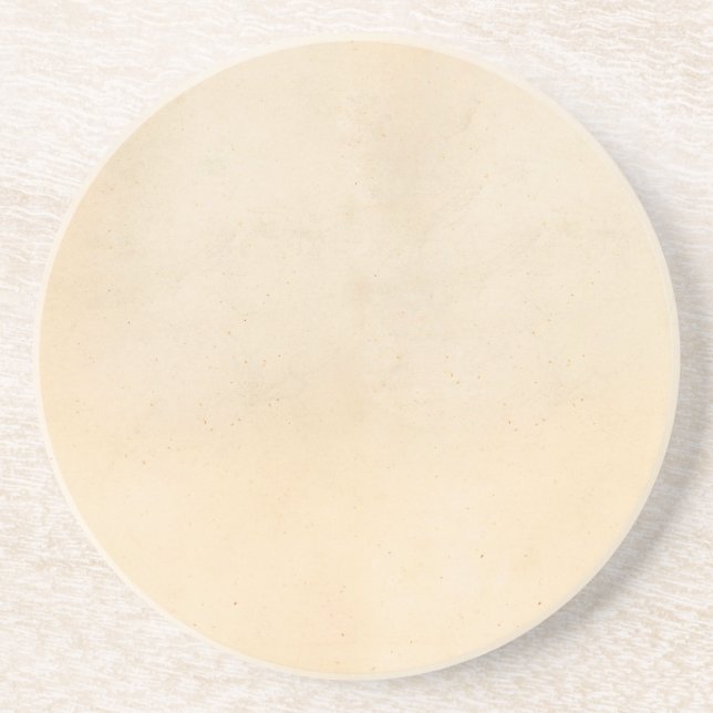 Porta-copos De Arenito Vazio antigo de papel do modelo do pergaminho do (Frente)