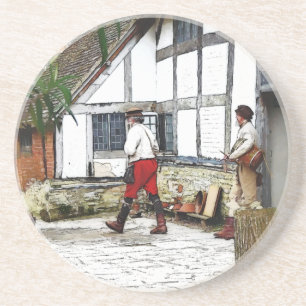 PORTA-COPOS DE ARENITO VELHA INGLATERRA