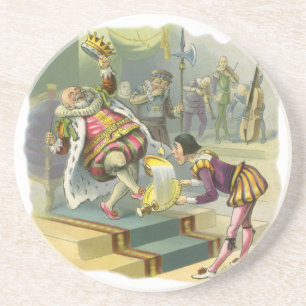 Porta-copos De Arenito Velha Rima Infantil Poema Canção Old King Cole Ant