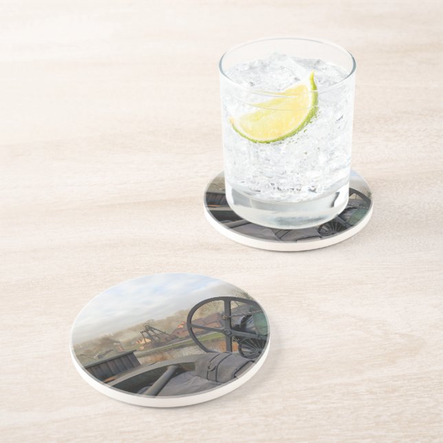 PORTA-COPOS DE ARENITO VICTORIAN ENGLAND (Lateral)