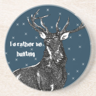 Porta-copos De Arenito Vintage Buck Portas copos que eu Preferencialmente