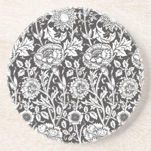 Porta-copos De Arenito Vintage Floral Damask Elegant Home Gift Idea
