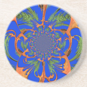 Porta-copos De Arenito Vintage Fusion Hakuna Matata Fusion Designer Gráfi