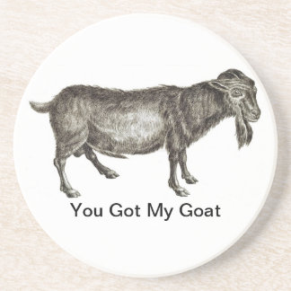 Porta-copos De Arenito Você obteve minha cabra - PORTAS COPOS