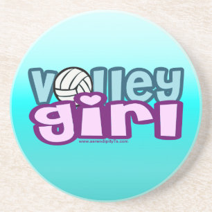 Porta-copos De Arenito Volley Girl