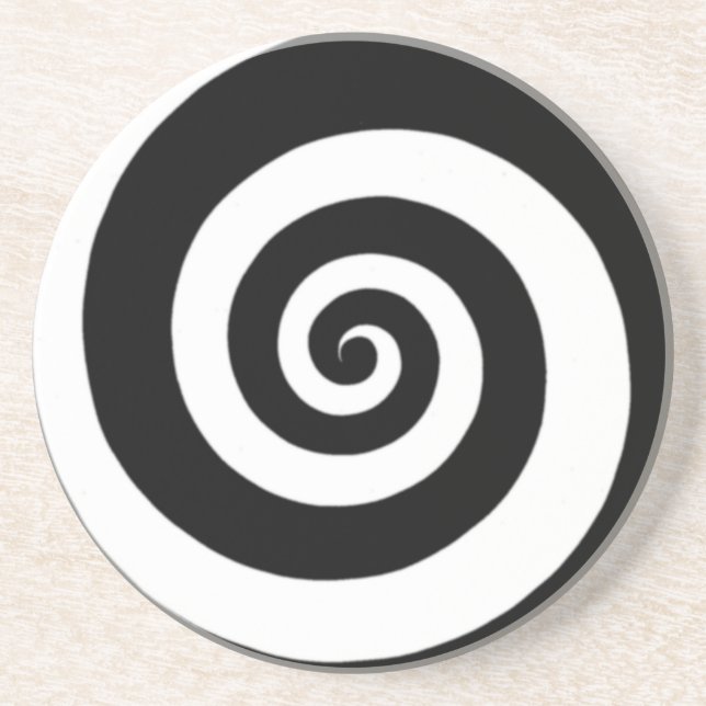 Porta-copos De Arenito Vortex (Frente)