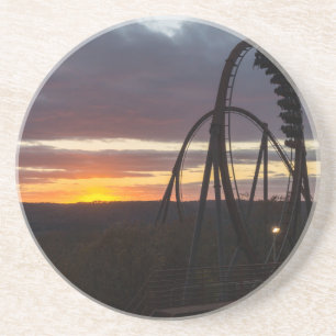 Porta-copos De Arenito Wilfire Sunset