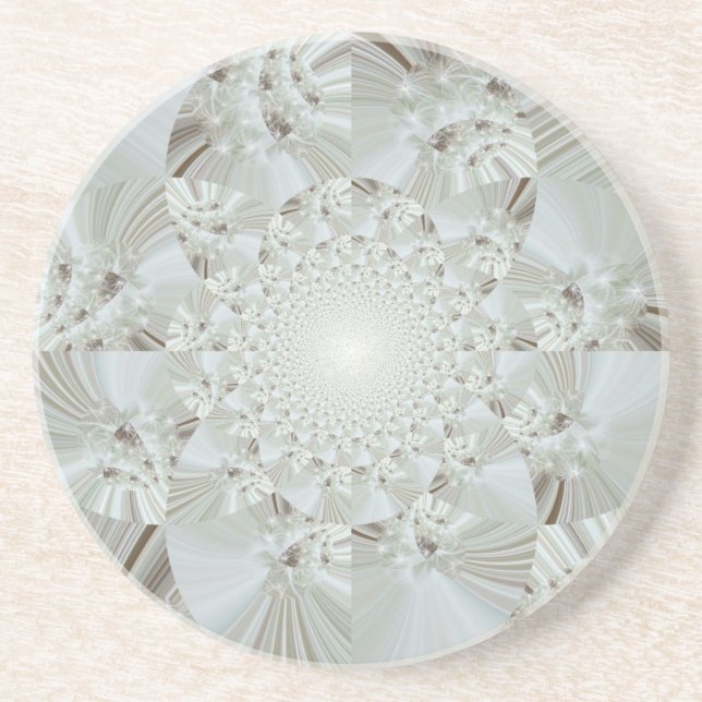 Porta-copos De Arenito Wintery Mix (Frente)