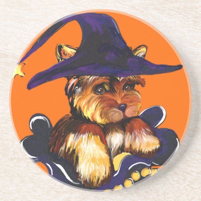 PORTA-COPOS DE ARENITO YORKIE POO (Frente)