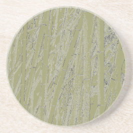 Porta-copos De Arenito "Zen Bamboo", Coaster de Bebidas