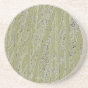 Porta-copos De Arenito "Zen Bamboo", Coaster de Bebidas