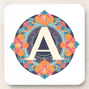 Porta copos de Arte de Mandala Indiana - Vibrante 