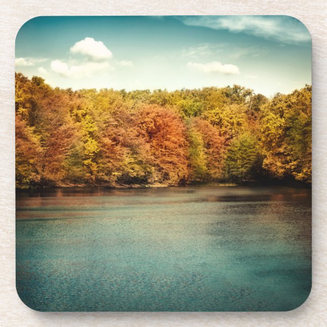 Porta copos de Bebidas Monograma de Árvores do Lag (Frente)