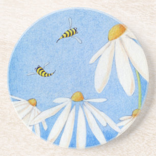 Porta copos de Bee Happy Daisies