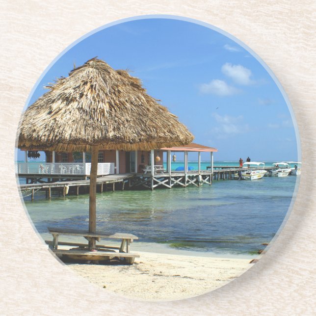 Porta copos de Belize (Frente)