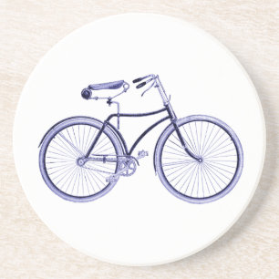 Porta copos de bicicleta azul