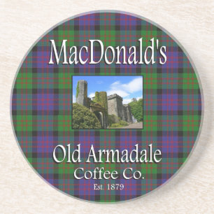 Porta copos de café da velha Armadale de MacDonal