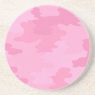 Porta copos de Camuflagem Rosa