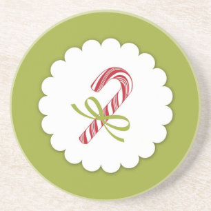 Porta copos de Canas de Natal