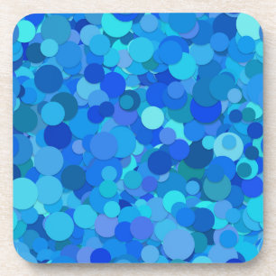 porta copos de confetti ponto azul