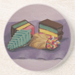 Porta copos de cookies pintados