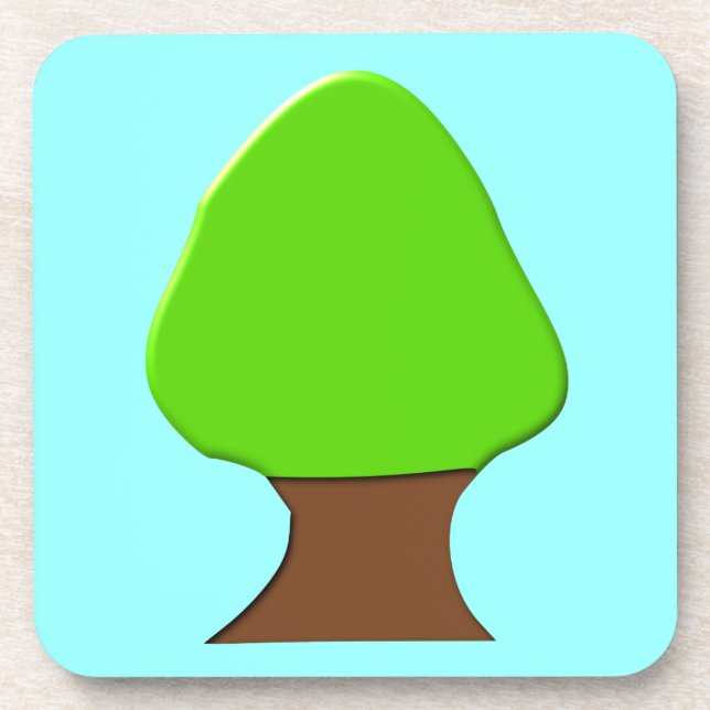 Porta copos de Cortiça de Árvore (Frente)