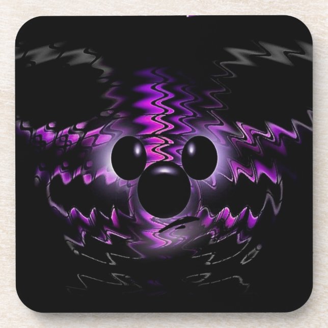 Porta copos de Cortiça de Urso Roxo (Frente)