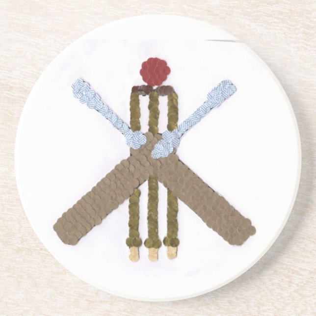 Porta copos de Críquete (Frente)